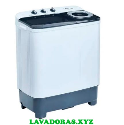 Lavadora 2 tinas semiautomática Midea