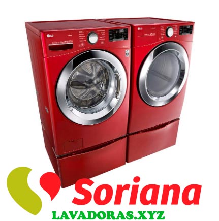 lavadora y secadora soriana linea blanca