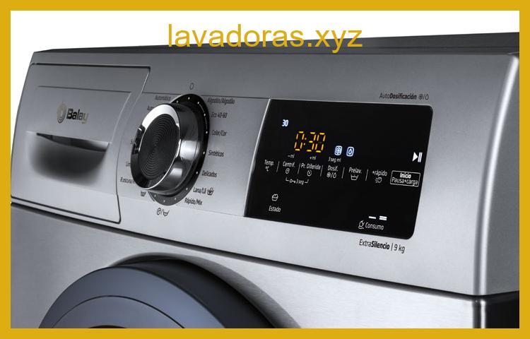 Lavadoras con función de ajuste automático de agua según la carga