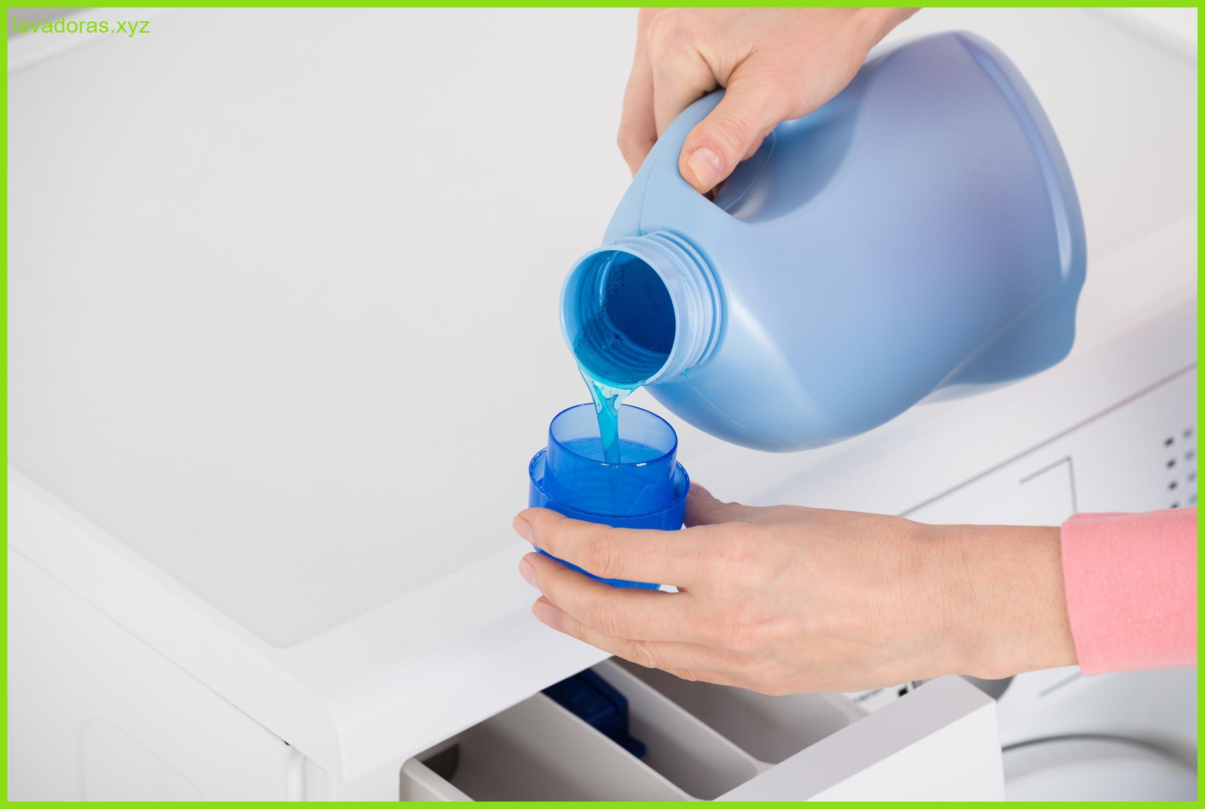 Detergentes líquidos para lavadoras
