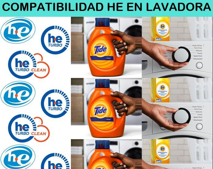 Eficiencia en cada lavada.