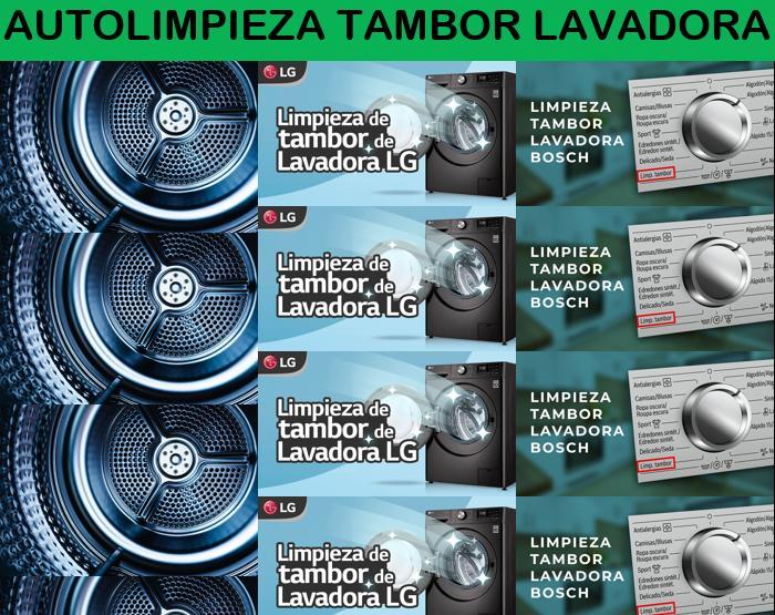 Tambor autolimpiante: Sin preocupaciones