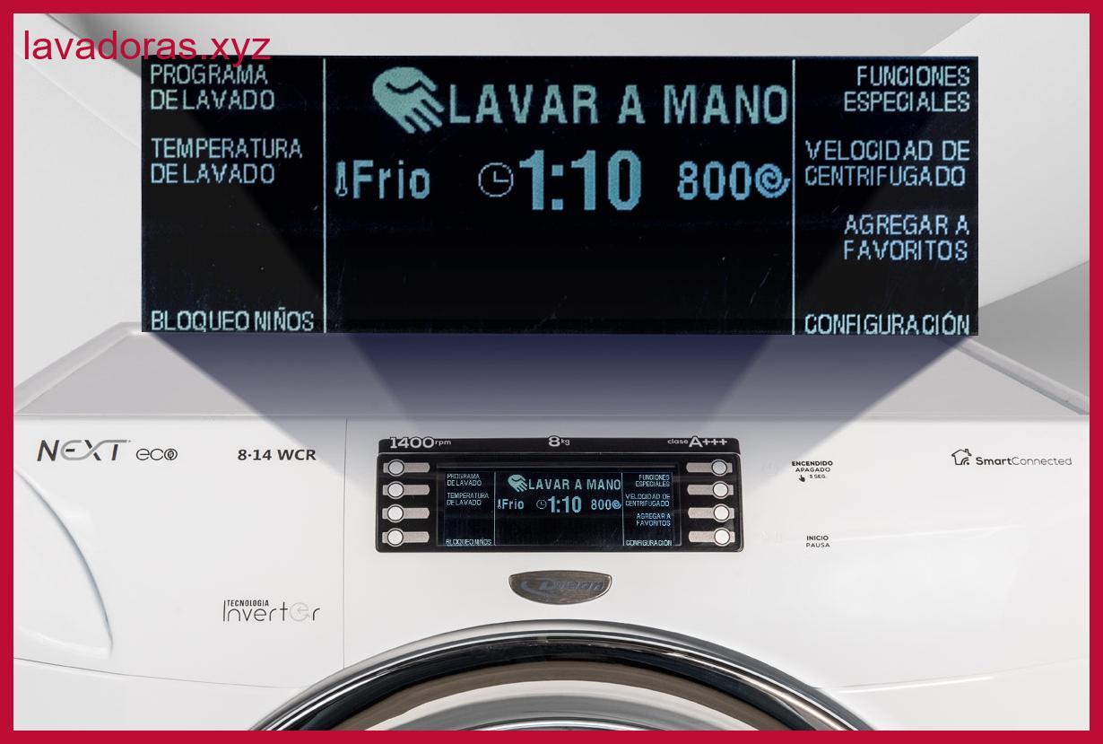 lavar a mano en la lavadora